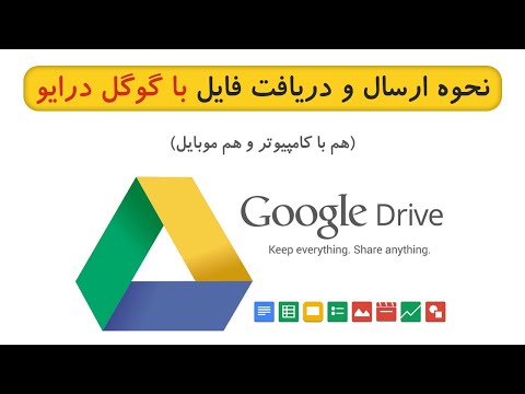 تصویری: چگونه یک پوشه Google Drive را با شخصی به اشتراک بگذارم؟