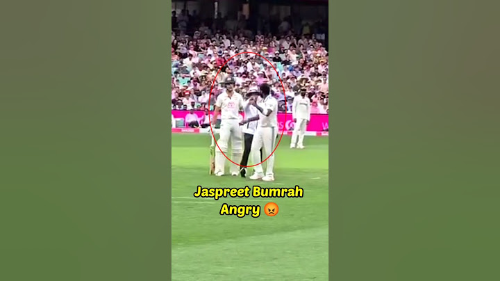 Why jase bhai so angry 🤬, full Controversy jaspreet bumrah vs Sam Konstas😯 #indvsaus #jaspritbumrah