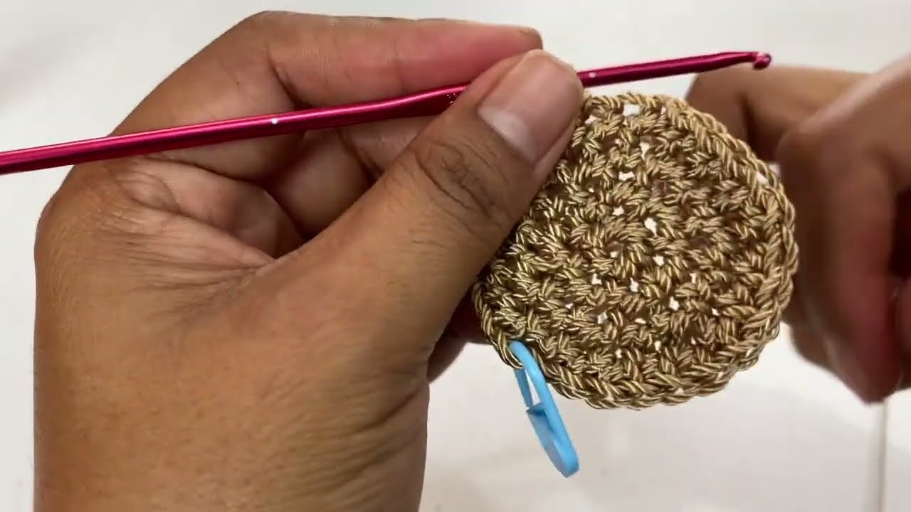 Tableta Ocupar bandera MONEDERO crochet BOQUILLA redonda| PASO A PASO - YouTube