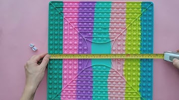 Big Pop Game Fidget Toy Unboxing -  4 Players Chess Board