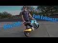 Is the $80 Amazon Exhaust Worth it? (Grom/Z125) (HD Audio)