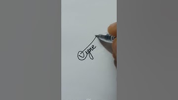 Vignesh name signature