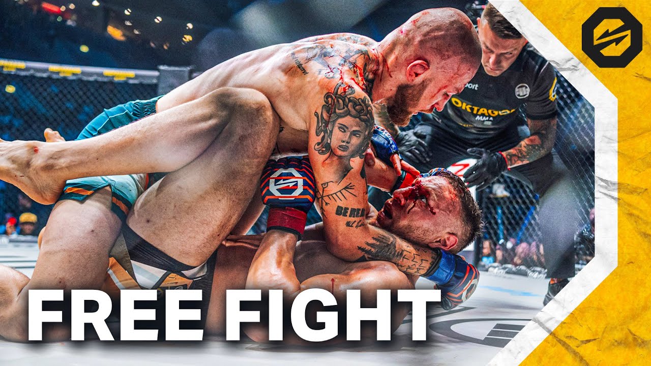 FIGHT OF THE YEAR ?! 🔥 ENGIZEK vs. HUMBURGER | FREE FIGHT | OKTAGON 77: Tipsport Gamechanger 3