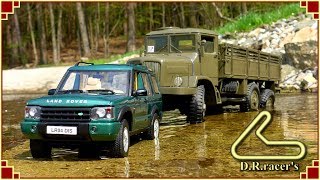Career Overview Tatra 130 and Land Rover Discovery 2 Scale Models Off Road