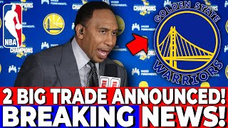 URGENT! 2 BIG DEALS ANNOUNCED FOR THE WARRIORS! NOBODY EXPECTED THIS! GOLDEN STATE WARRIORS NEWS