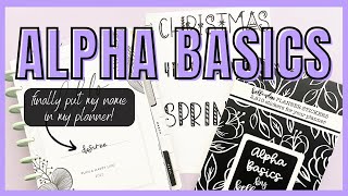 NEW ALPHA BASICS STICKER BOOK FROM KELL OF A PLAN | FLIP THROUGH | HOW TO USE ALPHABET STICKERS