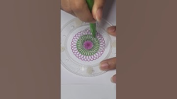 Vibrant Spirograph Designs | Relaxing ASMR for Stress Relief #satisfying #asmr