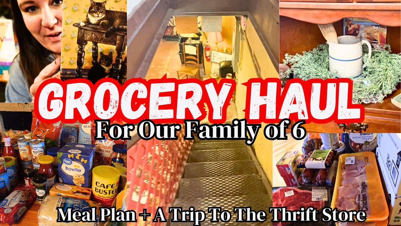 Grocery Haul | Dinner Ideas | What I Ate | Cheap Meals | Cook With Me | Homemaking | Family Meals