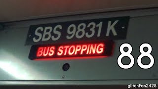 Sbst Retired Volvo Power - Sbs9831K On Service 88 - Volvo B10Tl Super Olympian Volgren