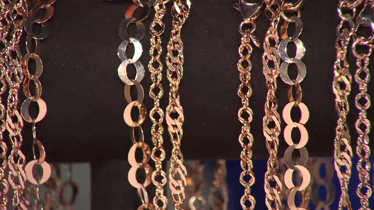 Bronzo Italia Set of 3 Polished Ankle Bracelets with Gabrielle Kerr