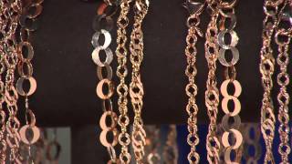 Bronzo Italia Set Of 3 Polished Ankle Bracelets With Gabrielle Kerr