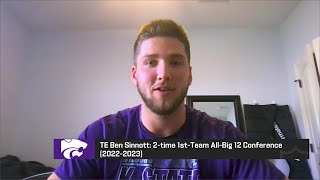 Kansas State Te Prospect Ben Sinnott Joins 'Nfl Total Access' Eight Days Ahead Of Round 1