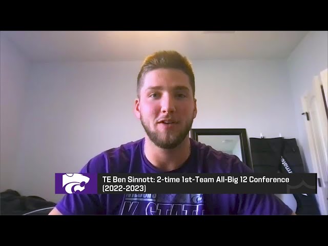 Kansas State TE prospect Ben Sinnott joins 