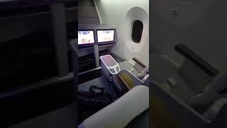 inside plane business class #travallove #beatifulnature #travel #youtubeshortsvideo