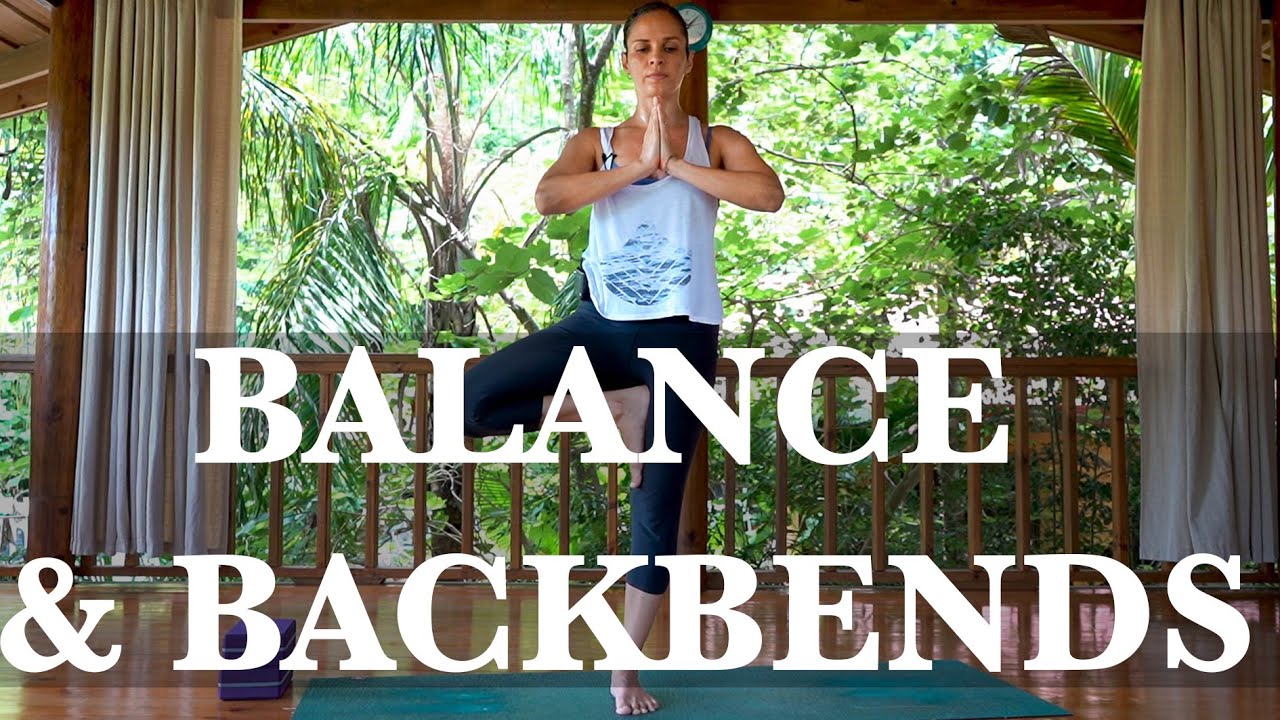 30-minute Vinyasa Backbend + Balance Flow, FREE YOGA VIDEO