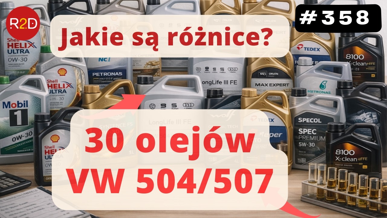 Który olej wybrać? 504/507 Analiza 30 formulacji C3 #358