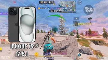 IPHONE 15 17.6.1 CALL OF DUTY MOBILE 2024 GAMEPLAY TEST!