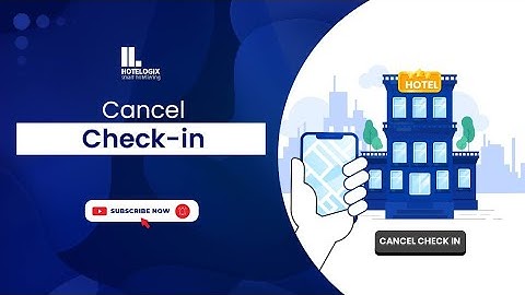 How to Cancel Check-in for a Reservation | Hotelogix Tutorial