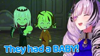 Reine can't believe Gigi and Cali finaly had a Child! [Pavolia Reine | Hololive-ID]