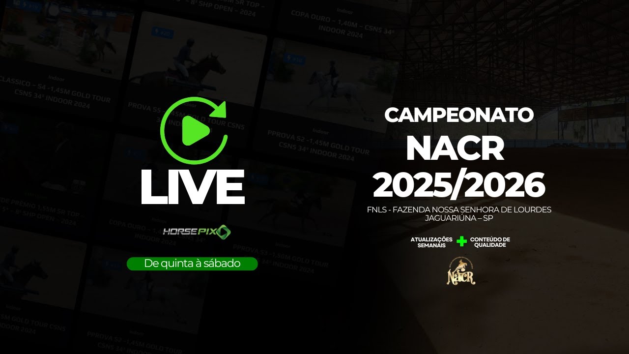 CAMPEONATO NACR 2025 / 2026 - 1ª Etapa - Horsepix