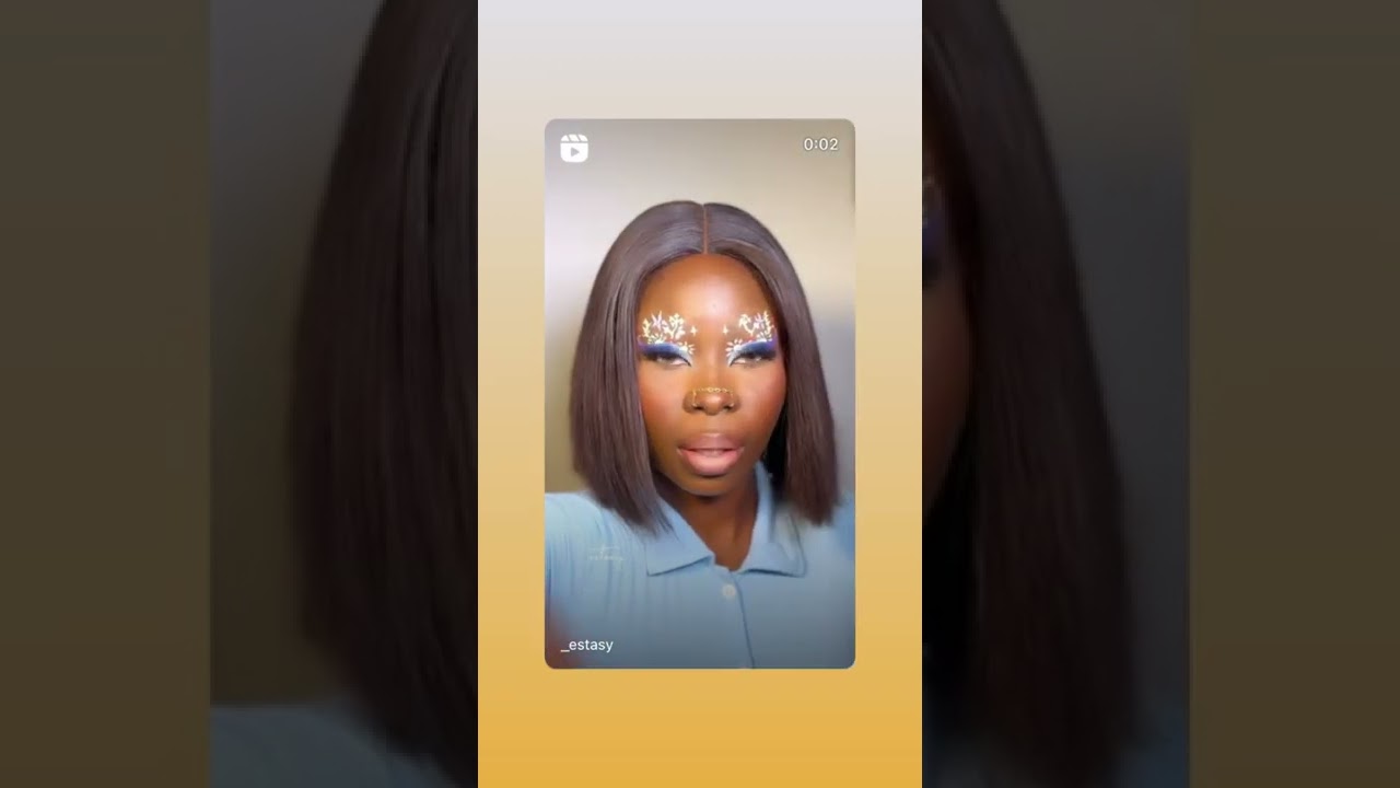 A lil graphic liner moment 🥰😍.  