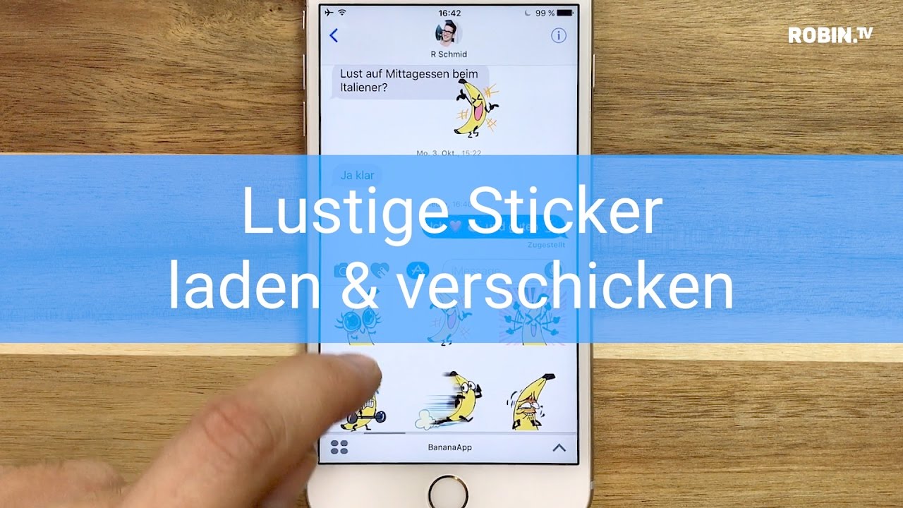 Sticker Runterladen Verschicken Iphone Tutorial Elektricks