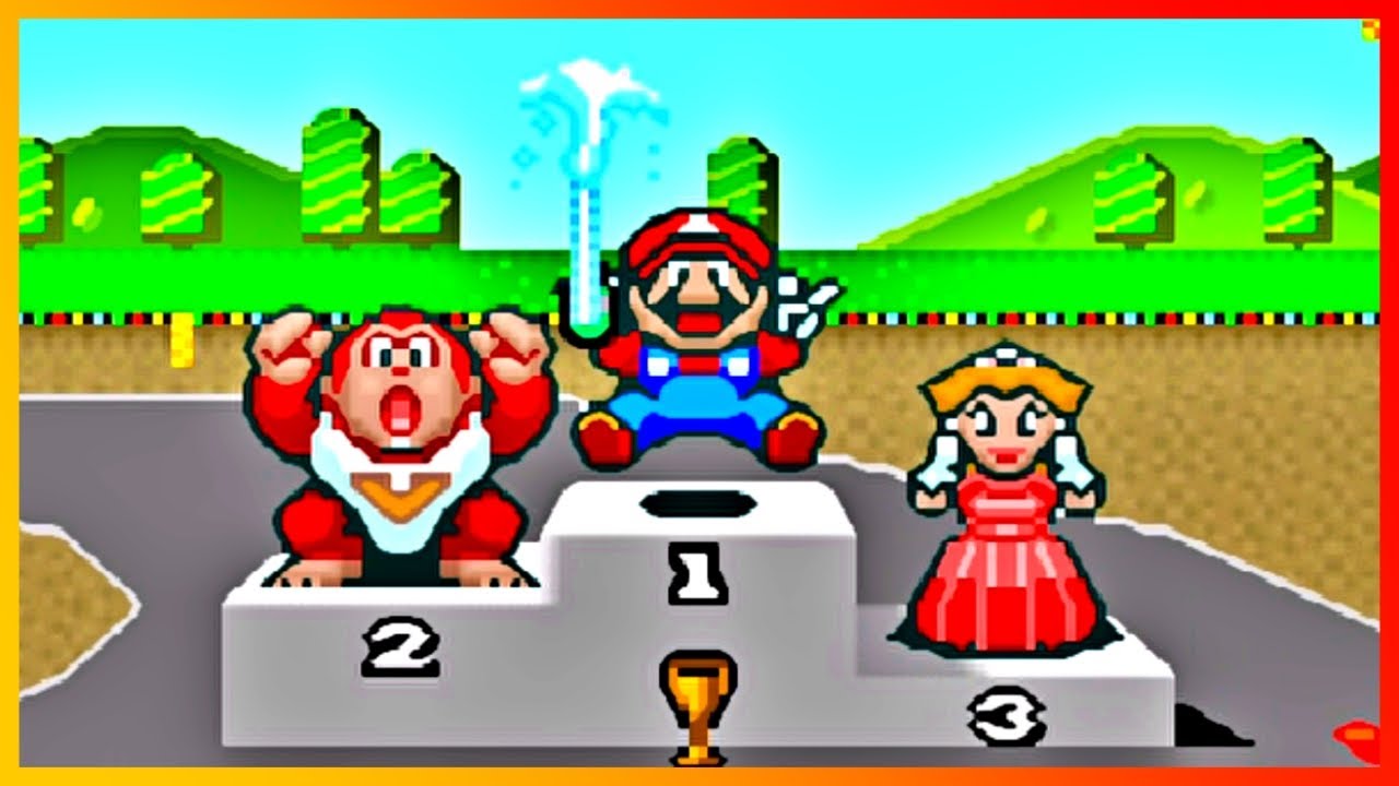 Super Mario Kart (SNES) - All Trophy Ceremonies