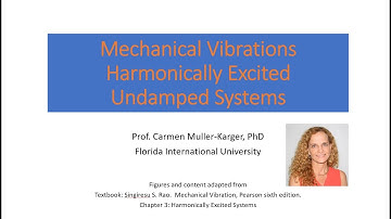 Narrated Lecture CH 3   Part 2 Harmonically excited undamped systems