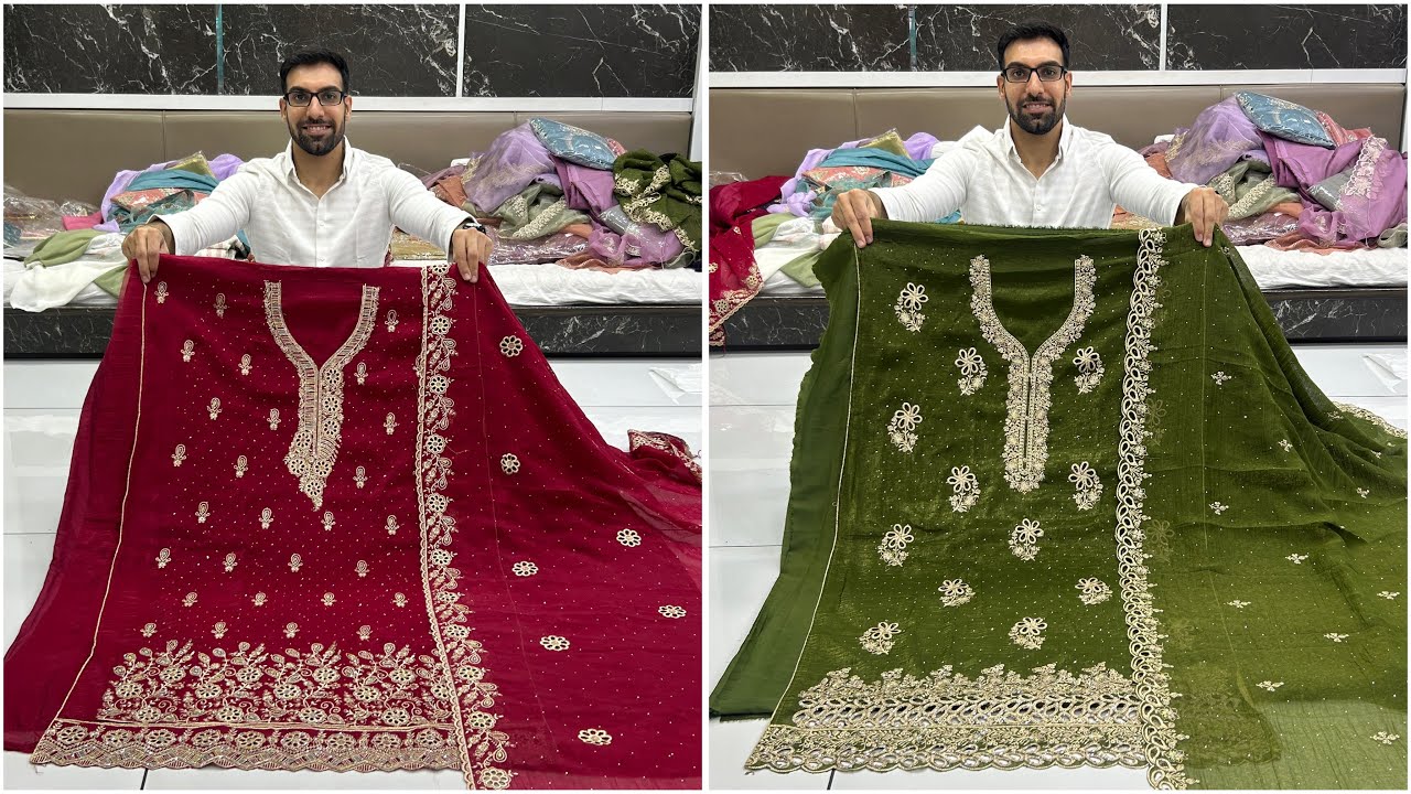 Best Collection of Ladies Suits @ Best Price | Ladies suit market Surat | Unstitched Salwar Suit ❤️