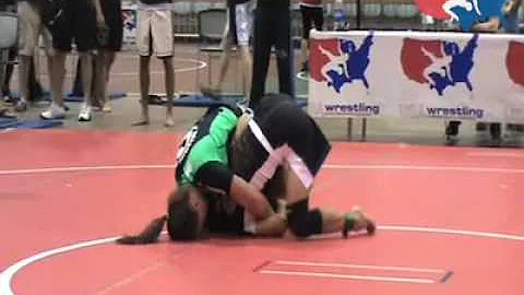 Grappling: Felicia Oh vs. Lisa Ward Match 1