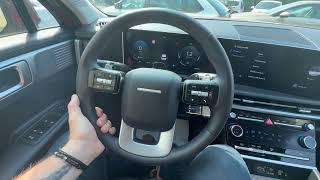 HYUNDAI Santa Fe V – How to Change Steering Wheel Position