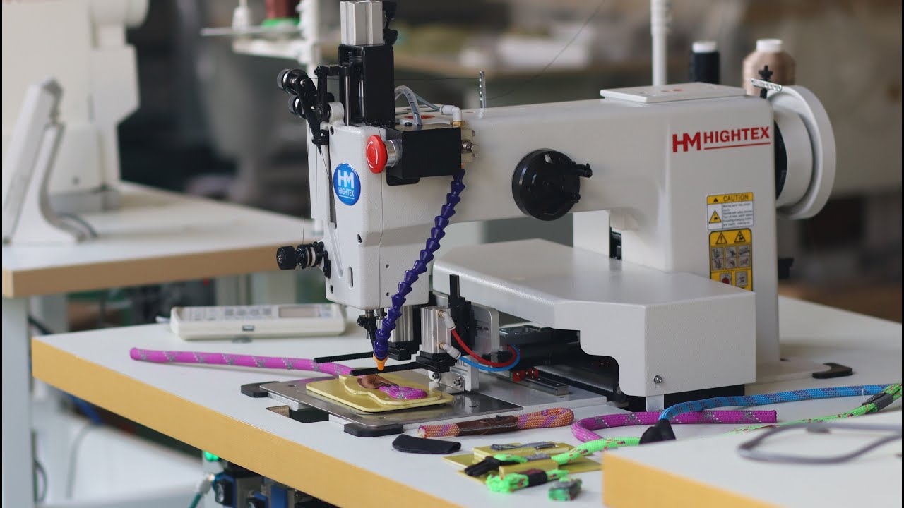 How to make dog collar, harness and leash by automatic sewing machine