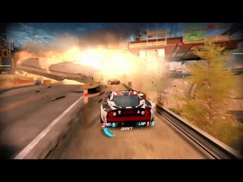 Split/Second Online Race Gameplay; Quarry is DEADLY!!