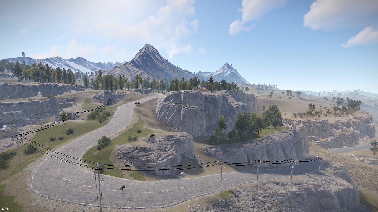 Новое начало.Глобал вайп.Развитие на самой красивой карте в раст.