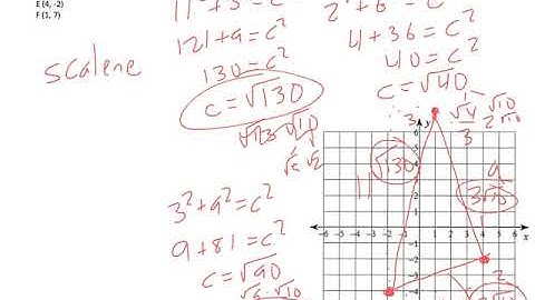 Classifying Triangles with Coordinates