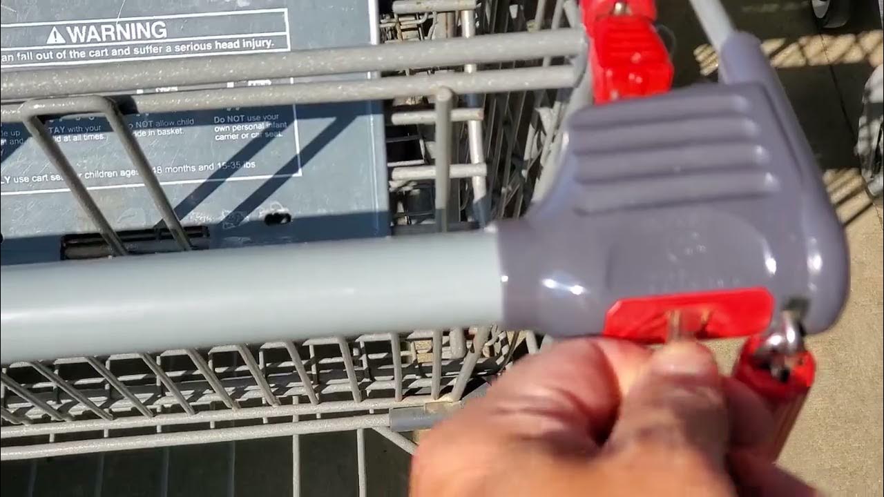 Shopping Cart trick no quarter no problem YouTube