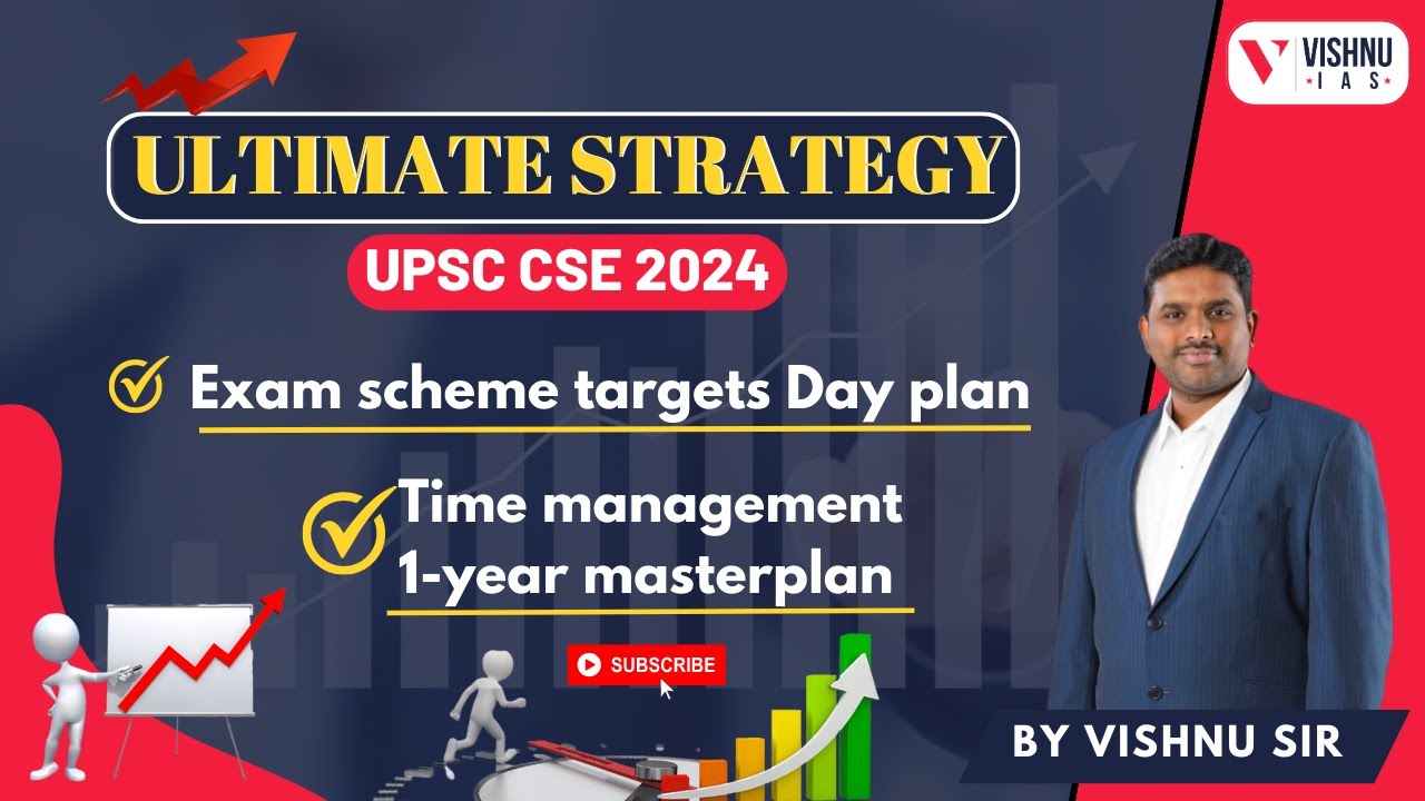 UPSC CSE 2024 - 25 | Ultimate one Year Preparation Strategy by Vishnu ...