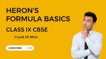 Class 9 Maths | Chapter 12 | Introduction | Heron