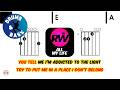 Robbie Williams - All My Life • Bass &amp; Drums | Scrolling Guitar Chords &amp; Lyrics