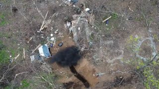 Russian Forces Destroying Ukrainian Trenches In Close Combat. Russia Ukraine War