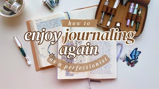How to Start Journaling Again ✨ A Guide for Perfectionists