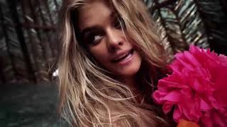 Quickclipshq - Nina Agdal Poses In Nothing But Pom Poms