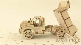 Wood Trick 19003 - Wooden Model Kit Truck