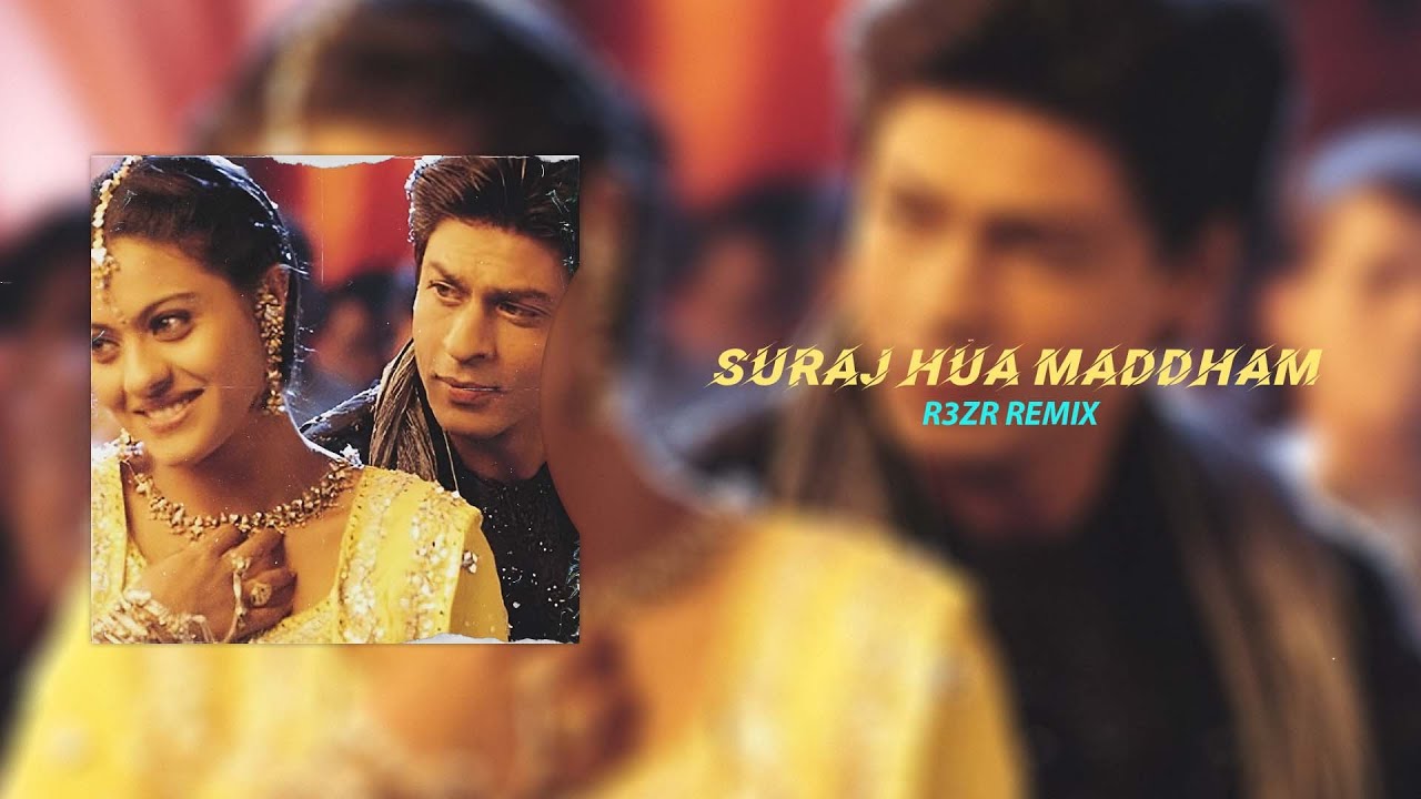 Suraj Hua Maddham | Shah Rukh Khan | Sonu Nigam | R3ZR REMIX