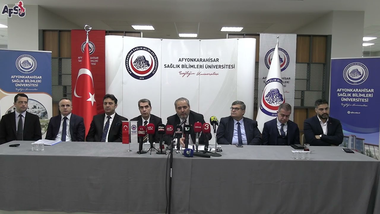 Afyonkarahisar’da Çalışan Gazeteciler ile AFSÜ Sosyal Tesislerinde Buluştuk