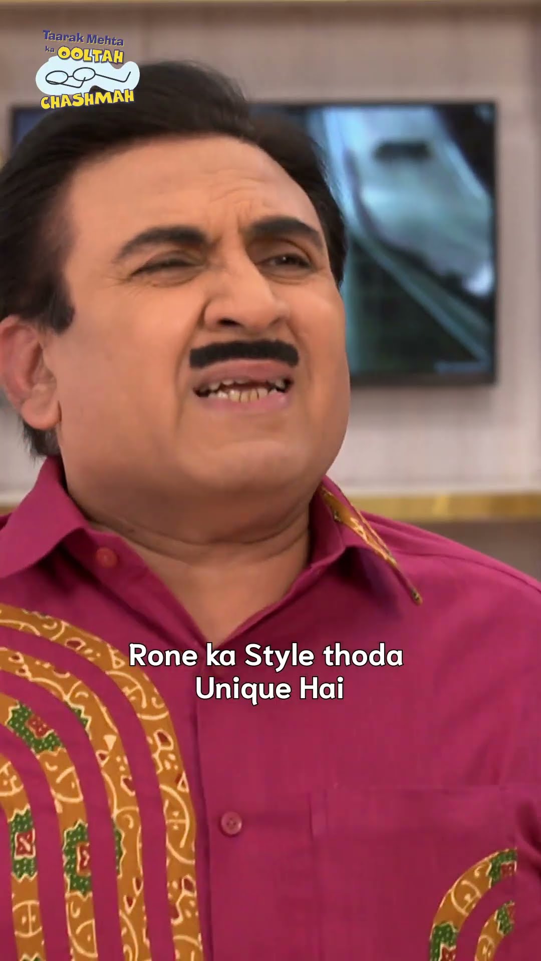 rone ka style thoda unique hai! #shorts #viralvideo #tmkoc #trending #mustwatch #comedy #reels