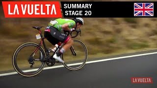 Summary - Stage 20 | La Vuelta 19