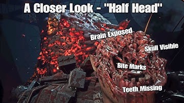 A Closer Look at the Infamous "Half Head" Model 😨 - The Callisto Protocol