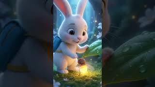 🌙🐰 Milo discovers a magical moon garden where kindness makes even the tiniest light shine bright! ✨🌸