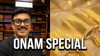 👑 Best Kerala Kasavu Sarees for Onam 2026 | Exclusive Collection from Kochi